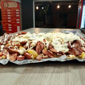 Salchipapa XXL
