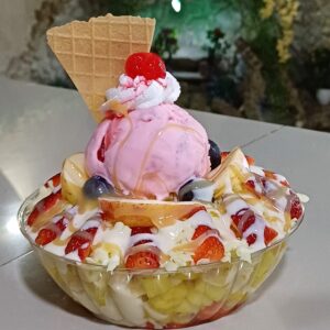 Ensaladas de frutas mediana