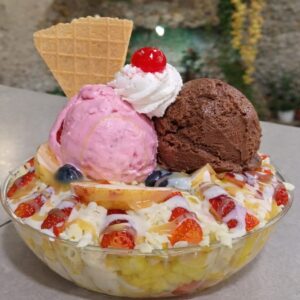 Ensalada de frutas grande