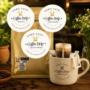 Pack de drips de cafe especial